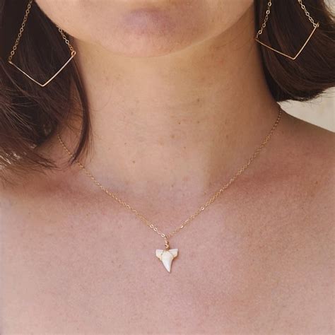 Shark Tooth Necklace - Etsy