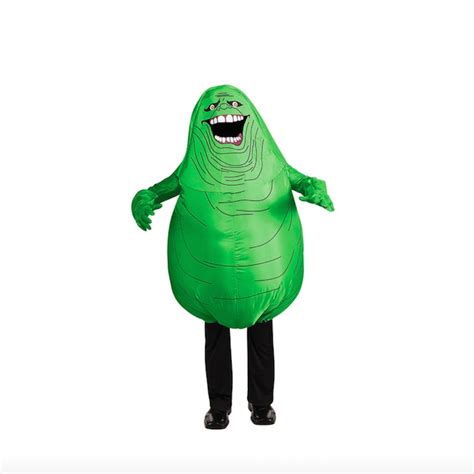 Ghostbusters Inflatable Slimer Costume for Adults | Blingby