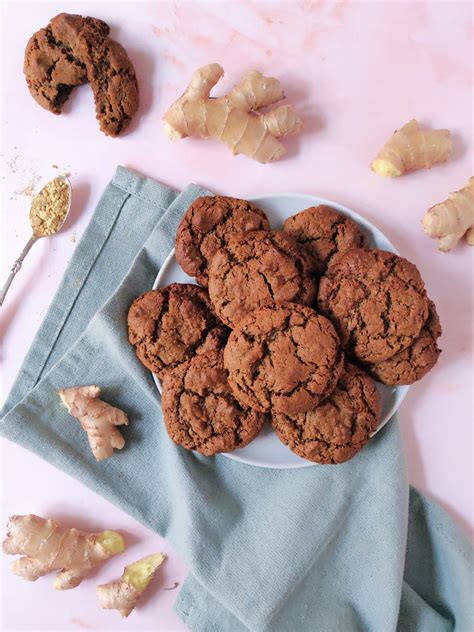 Ginger Cookies | Vegan and Glutenfree - Piece of Plants