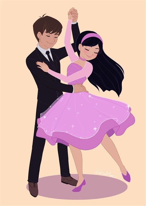 Violet and Tony | Disney art, Disney fan art, Disney incredibles