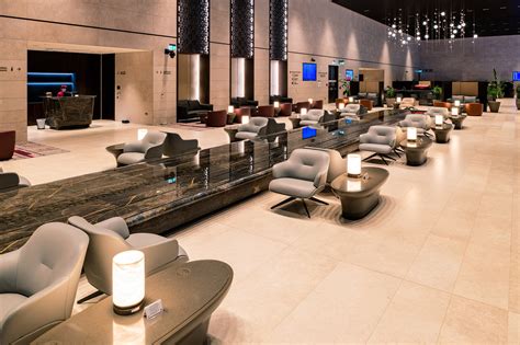 Qatar Airways reveals new Al Mourjan Business Class lounge in Doha ...