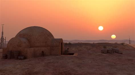 Star Wars Retro Tatooine Wallpapers - Wallpaper Cave