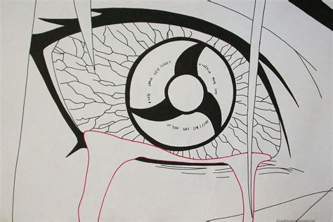 Mangekyou Sharingan(Itachi) | Naruto sketch, Itachi uchiha art, Naruto ...