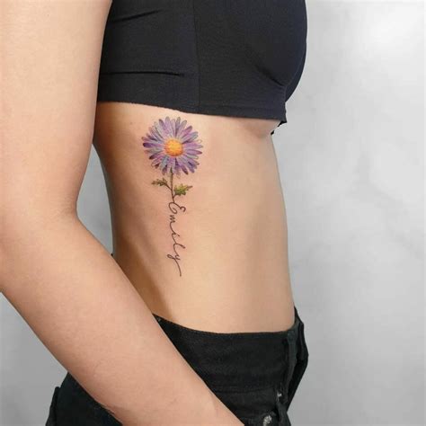 Discover 54+ sept birth flower tattoo latest - in.cdgdbentre