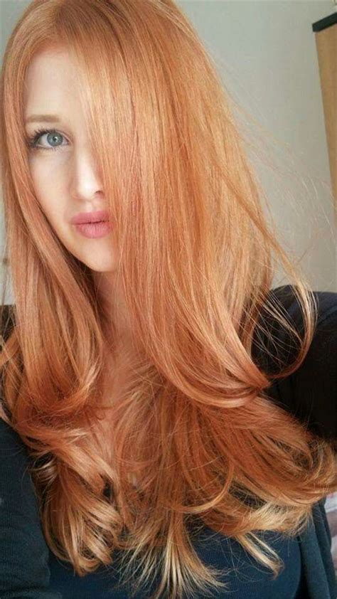 strawberry blonde red hair - Astrid Hamrick