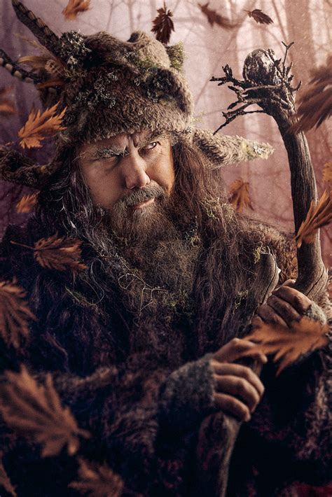 Radagast the Brown of Middle Earth conceptual photography