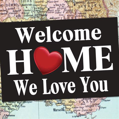 INSTANT DOWNLOAD Welcome Home BANNER / LDSHomecoming Poster / | Etsy ...