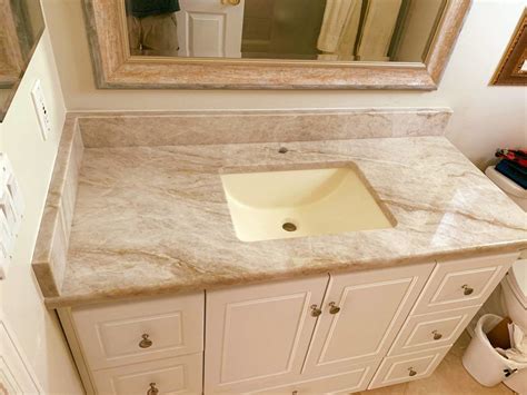 Taj Mahal Color Quartzite_2 - Modern - Bathroom - Tampa - by KB Factory ...