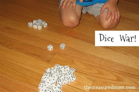 Easy Dice Games to Play with Preschoolers – Lesson Plans