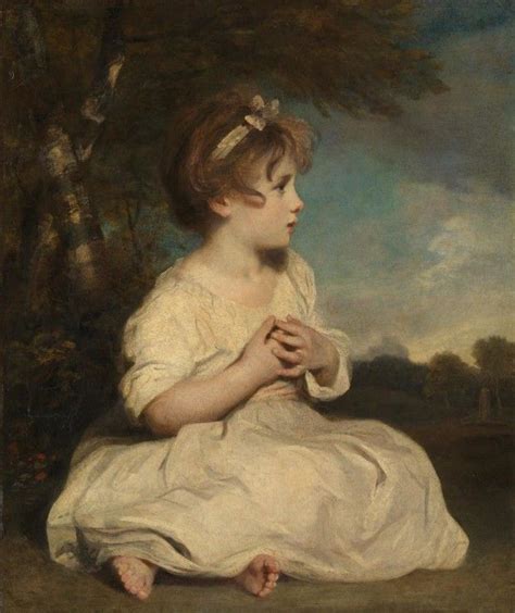 Sir Joshua Reynolds, The Age of Innocence, 1788 (?), Tate Gallery ...