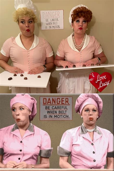 I Love Lucy Chocolate Factory Costume (Front/Back Print), 41% OFF