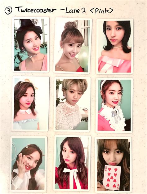 Twice Photocard Official Pre-order Album Photo Trading Card - Etsy