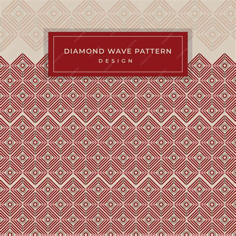 Premium Vector | Square shape seamless pattern Design