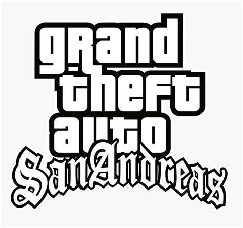 Logo Gta San Andreas Transparent, HD Png Download - kindpng