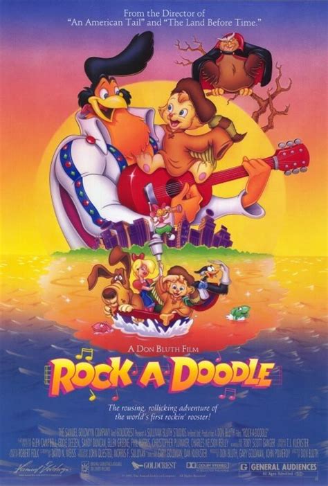 Rock-A-Doodle Movie Poster (#1 of 2) - IMP Awards