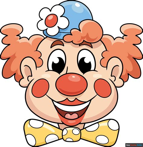 Clown Drawing For Kids