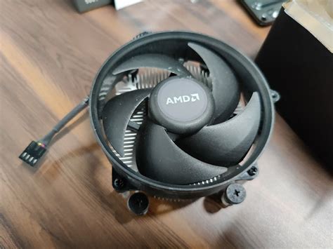 AMD Ryzen 5 5600G Stock Wraith Stealth Cooler Heat Sink Fan, Computers ...