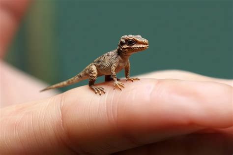 Premium AI Image | Dinosaur tiny smallest animal in the world standing ...