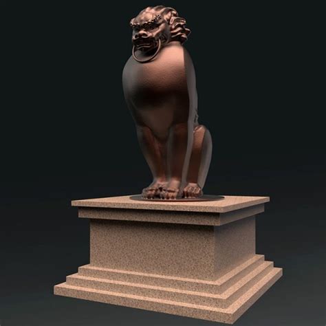 Chinese Lion Dog Statue Supplier - Modern Sculpture Artist