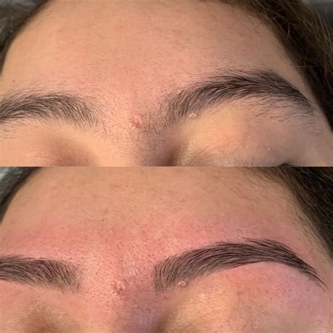 Eyebrow Wax Before and after! in 2020 | Waxed eyebrows, Eyebrows on ...