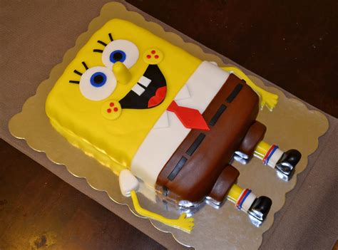 Spongebob Squarepants Birthday Cake Ideas Simple Birthday Cake Ideas ...