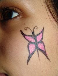 Easy Butterfly Face Painting Ideas