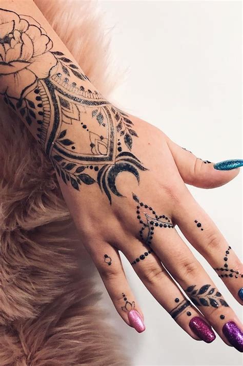 Henna Tattoo Designs For Hands