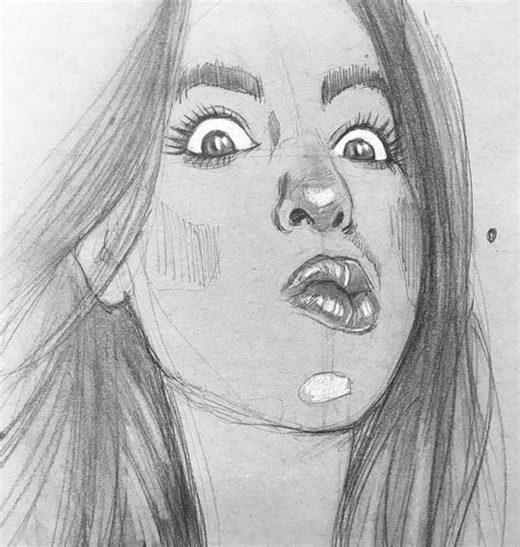 Funny face. Graphite. : r/drawing