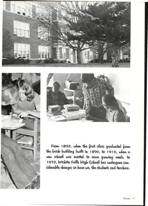 Explore 1972 Wichita Falls High School Yearbook, Wichita Falls TX ...