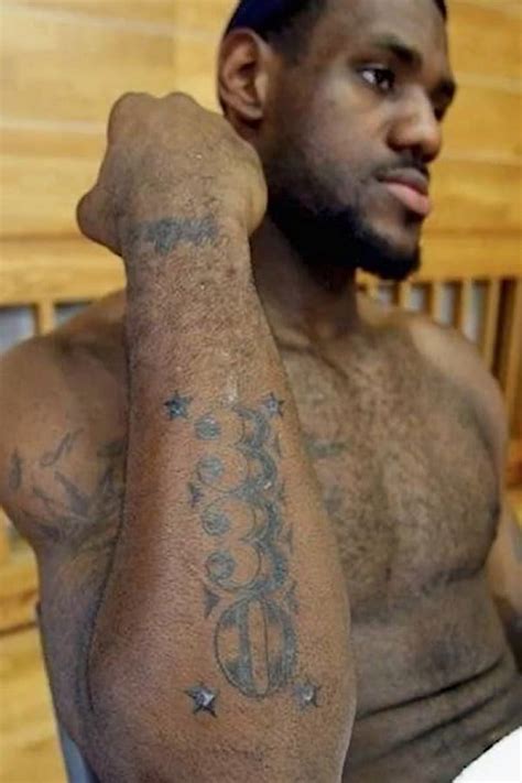 A Guide To 17 LeBron James Tattoos and What They Mean