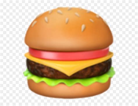 600 X 602 2 - Hamburger Emoji Clipart (#3902963) - PinClipart