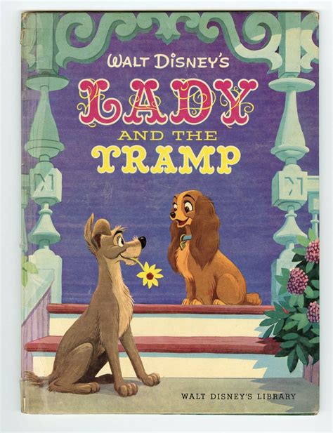 "Lady and the Tramp" Hardcover Book.