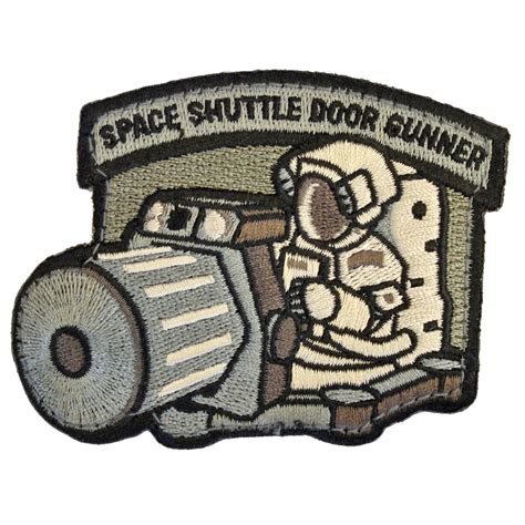 Mil-Spec Monkey Shuttle Door Gunner Velcro Patch - ACU | Airsoftnmore.com