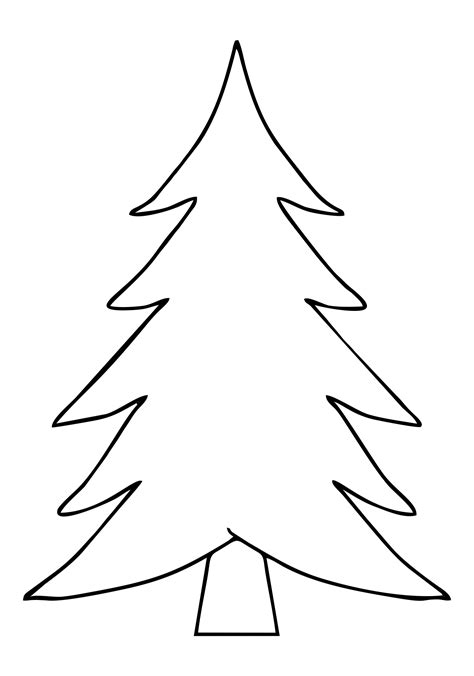 Christmas Tree Template Printable