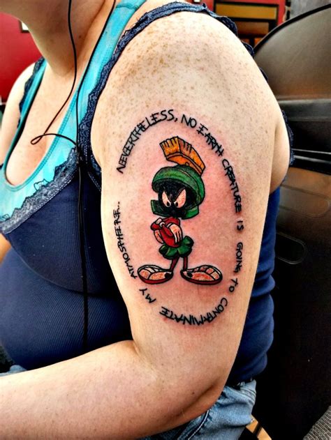 Share more than 62 marvin the martian tattoo outline - in.cdgdbentre