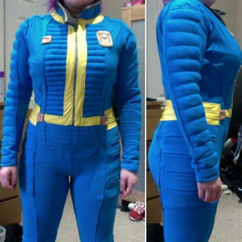 Vault suit | Cosplay Amino | Fallout vault suit, Suits, Winter jackets