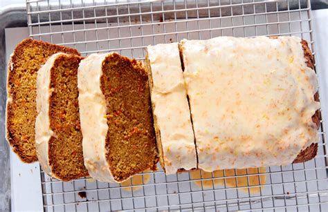 Carrot Loaf Cake With Tangy Lemon Glaze Recipe - NYT Cooking