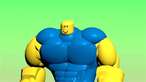 Buff Roblox Noob Meme