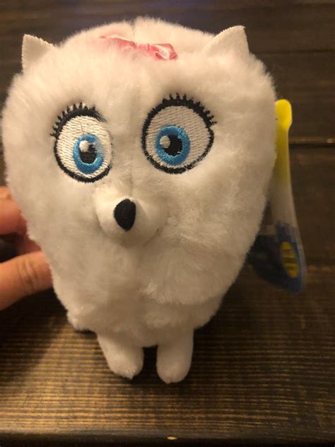 Secret Life of Pets Movie Gidget Plush Dog White Soft Toy - Etsy