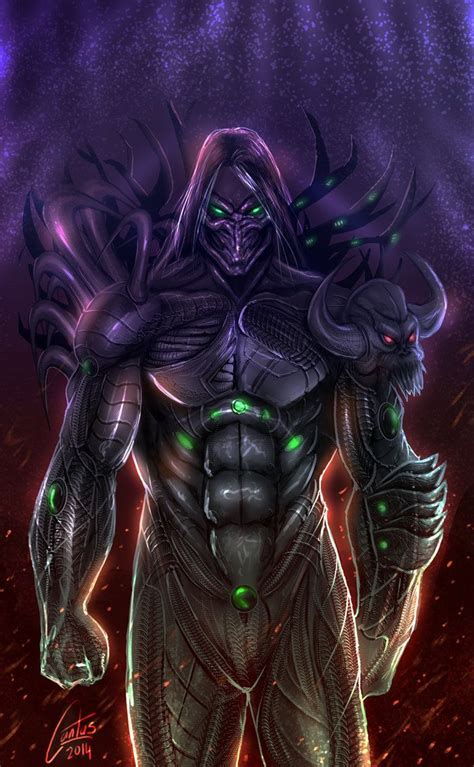 Darkness fanart 2014 | Fan art, Dark warrior, Comic villains