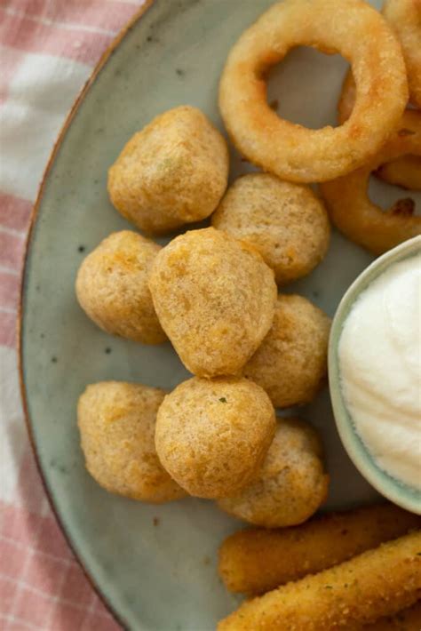 Chili Cheese Nuggets in Air Fryer - always use butter