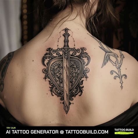 Sword and Shield Tattoo Meaning and Design Ideas - Tattoo Build