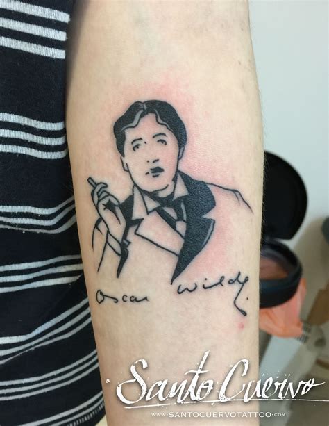 Oscar Wilde Tattoo by Maury Decay. Vegan friendly tattoo and piercing ...