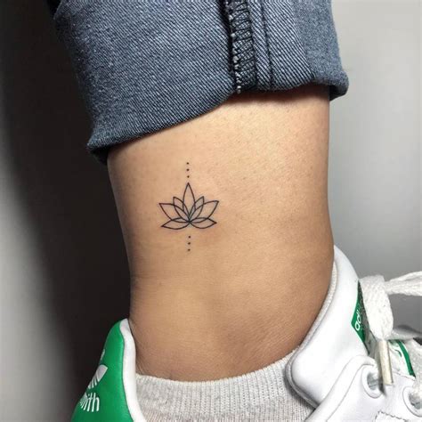 Lotus Flower Tattoo Small Ankle | Best Flower Site