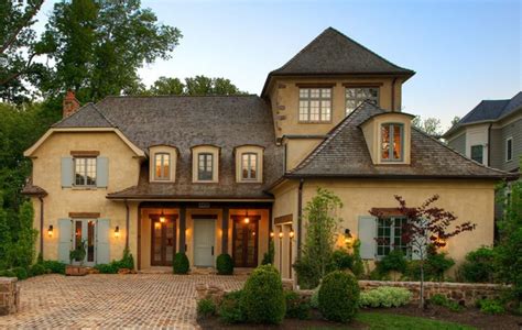 A New House Inspired by Old French Country Cottages