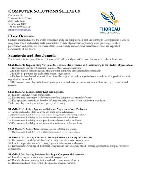 CS Syllabus 2014