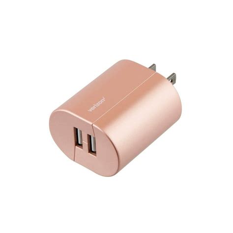 Verizon 24W (5V-4.8A) Dual USB Port Wall Charger Adapter 580245AMNM ...