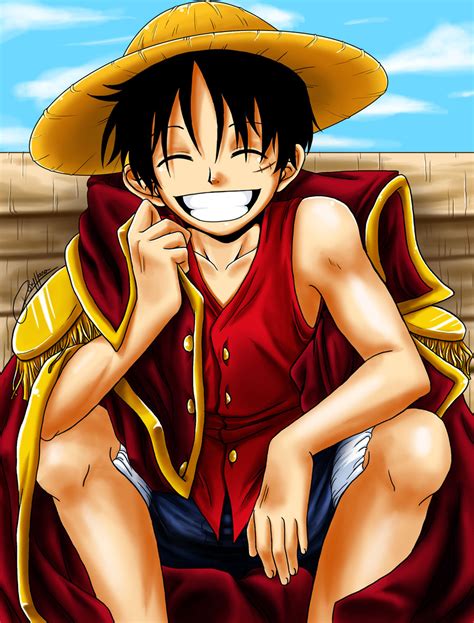 Luffy One Piece - Monkey D. Luffy Fan Art (37712150) - Fanpop