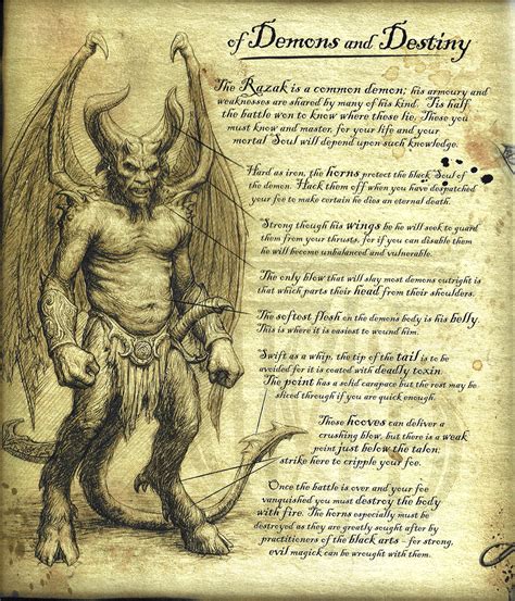 Demons hunter handbook | Libro delle ombre, Creature magiche, Creature ...