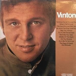 Bobby Vinton Lyrics, Songs, and Albums | Genius